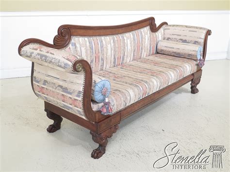 30723ec antique federal style duncan phyfe mahogany sofa ebay