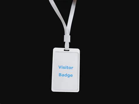 design  effective visitor badge visitor management system