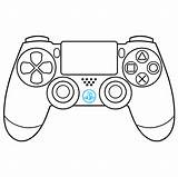 Ps4 Easydrawingguides Controllers sketch template