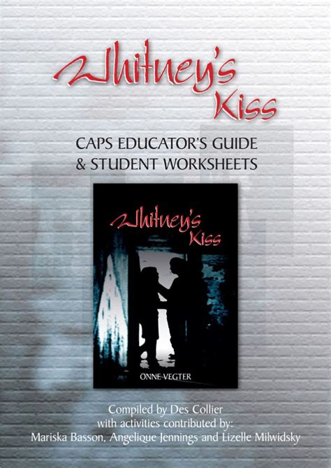 whitneys kiss caps aligned teachers guide