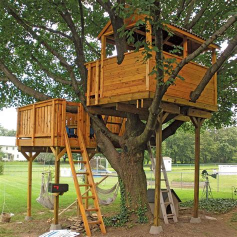 reader project oversize tree house  family handyman