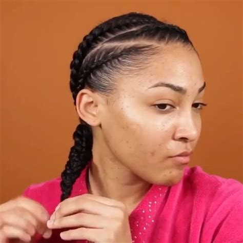 natural braided hairstyles  weave natural braided