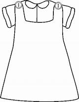 Para Coloring Vestidos Colorir Imprimir Imagens Pages Laundry Clothing Colorear Dress Template Printable Overalls Educação Online Vestido Pintar Desenhos sketch template