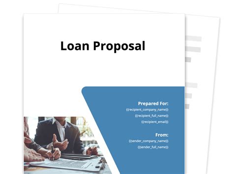loan proposal template  sample proposable