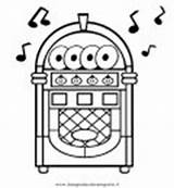 Musica Jukebox Misti sketch template