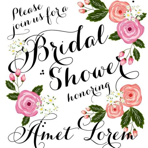 guide   perfect bridal shower invitation card bridal shower