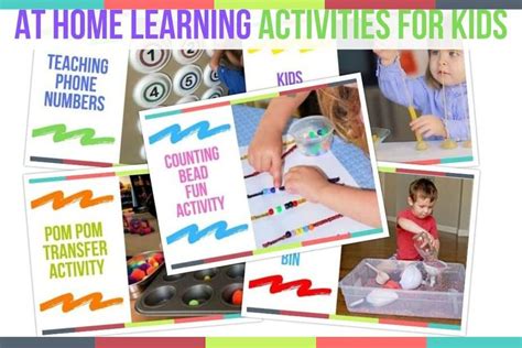 home learning activities  kids