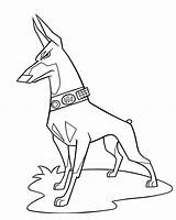 Doberman Coloring Pages Printable Pinscher Animals Colouring Adult Getdrawings Drawing Template sketch template
