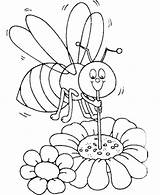 Bee Honey Coloring Sucking Pages Escolha Pasta sketch template