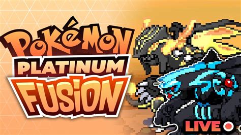 awesome rom hack pokemon platinum fusion rom hack livestream youtube