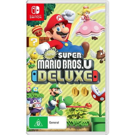 New Super Mario Bros U Deluxe Nintendo Switch Big W