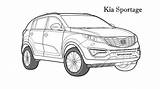 Kia Pages Coloring Template sketch template
