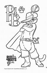 Puss Boots Coloring Pages Drawing Pbi Print Printable Popular Getdrawings Xcolorings sketch template