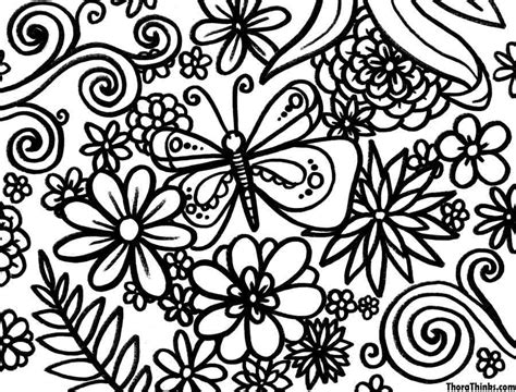 cute flower coloring pages coloring home