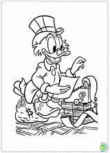 Scrooge Uncle Coloring Pages Mcduck Grandpa Disney Dinokids Print Color Getcolorings Getdrawings Close sketch template