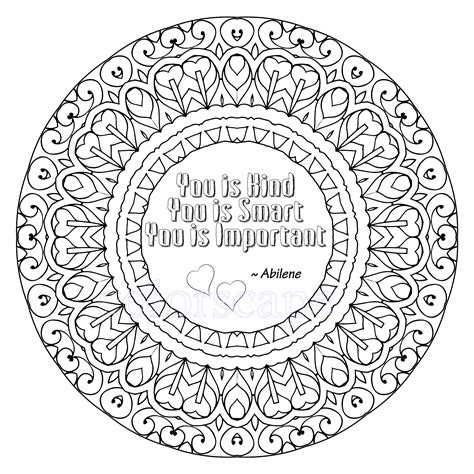 mandala  quote   kind inspirational quote
