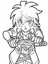 Coloring Pages Beyblade Pegasus Printable Boys sketch template