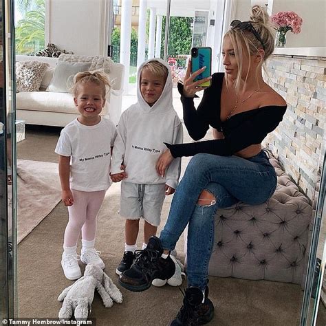 Tammy Hembrow Reveals Her Four Year Old Son Wolf Is Fed Up With Her