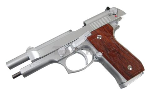 kwc mfs gbb pistol abs version silver airsoft tigerhk area