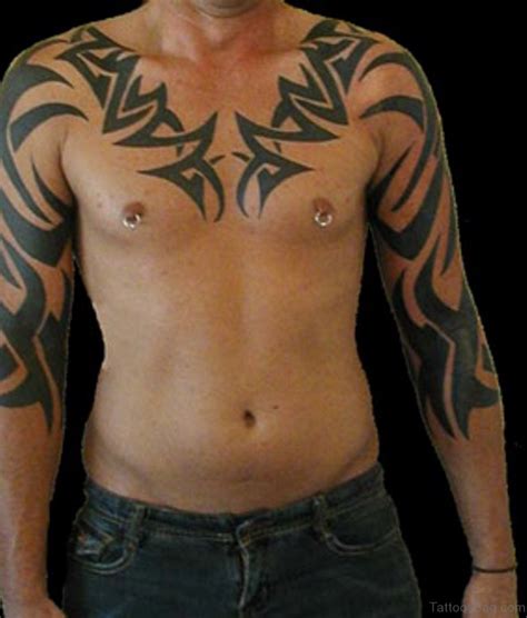59 Great Tribal Tattoos On Chest