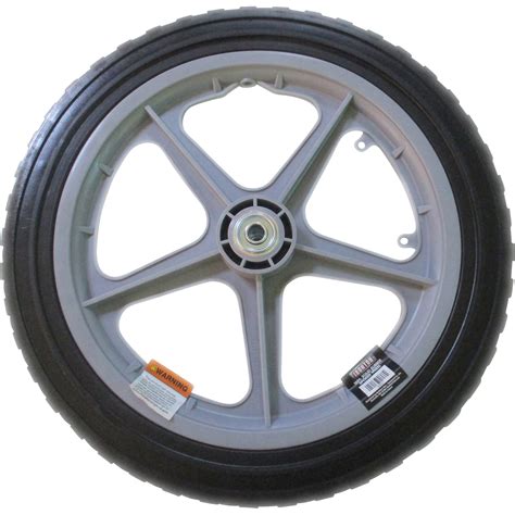Ironton 16in Solid Rubber Spoked Poly Wheel Northern Tool