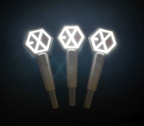 Kpop Exo Fan Made Light Stick For Life Ver 2 0 Lightstick Baekhyun Ex