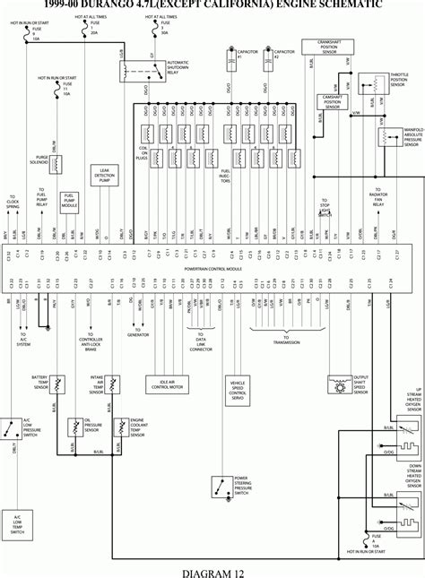 dodge dakota pcm wiring diagram