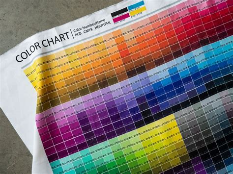 introducing  colour chart blog art fabrics