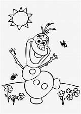 Olaf Coloring Pages Kids Frozens sketch template