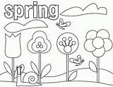 Spring Activity Sheets Coloring Kids Popular Season sketch template