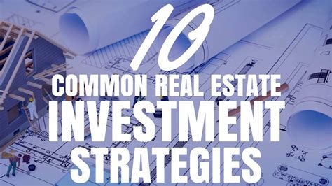 common real estate investment strategies ep