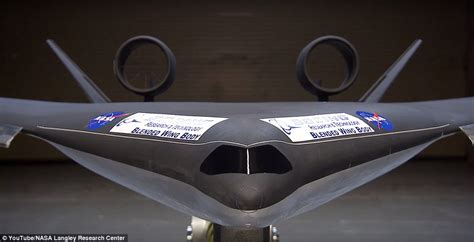 boeing tests blended wing plane      skies   years daily mail