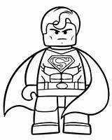 Superman Coloring Pages Getdrawings Drawing Logo sketch template