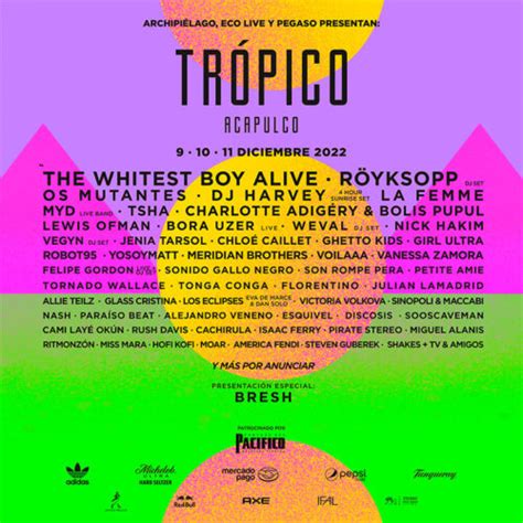 Trópico Festival En La Costa