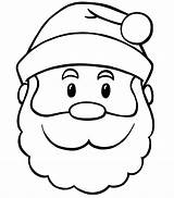 Santa Easy Drawing Coloring Pages Claus Christmas Getdrawings sketch template