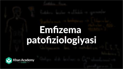 Emfizema Patofiziologiyasi Emfizema Tibbiyot Youtube