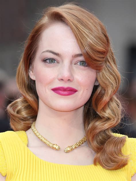Emma Stone Hair And Makeup Pictures Of Emma Stone S