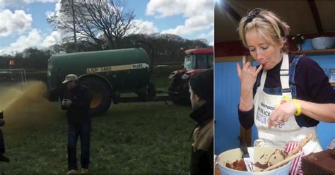 Watch Emma Thompson Getting Sprayed In Manure During Anti Fracking