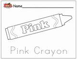 Coloring Pages Crayon Pink Purple Color Preschool Worksheets Recent Posts Lesson Plans sketch template