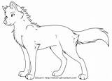 Wolf Arctic Coloring Pages Printable Getcolorings Print Color sketch template