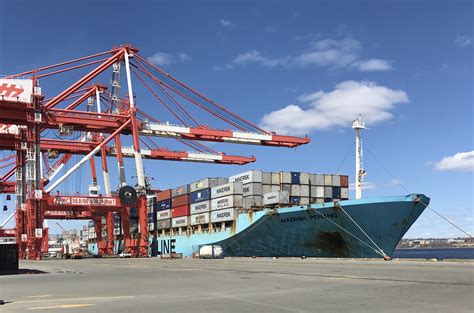 maersk adds  weekly call halifax shipping newsca