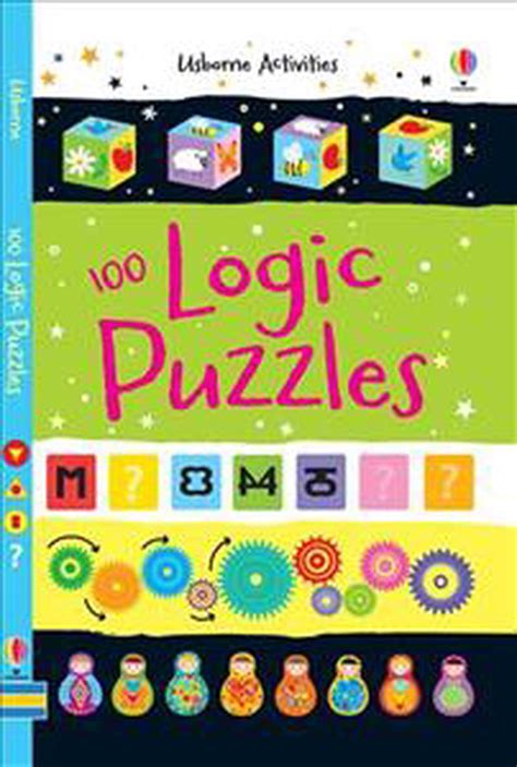 logic puzzles usborne puzzle book paperback walmartcom