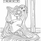 Rapunzel Ausmalbilder Hellokids Designlooter Ausmalen sketch template