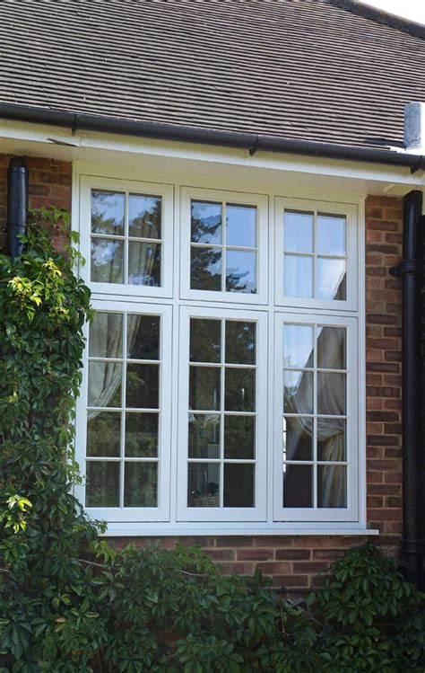 large triple casement window  fanlights front window design window design modern window