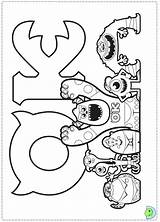 University Coloring Monsters Pages Print Monster Dinokids Characters Inc Close Getdrawings Getcolorings Color sketch template