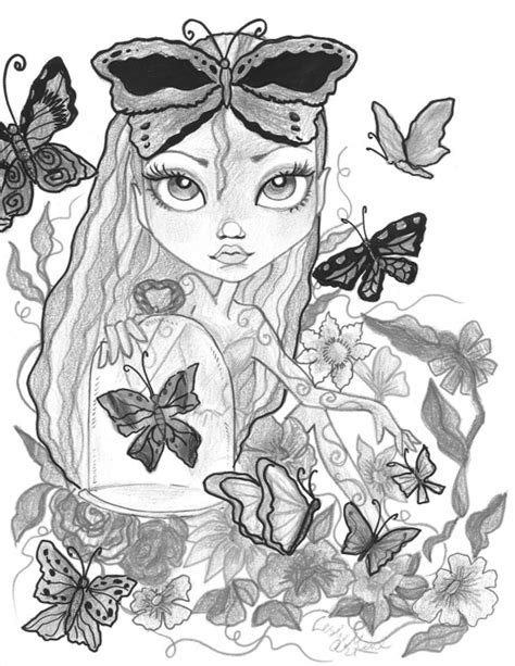 adult coloring page grayscale coloring page printable etsy