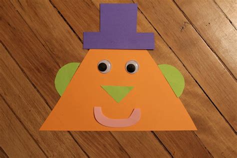 tommy  triangle preschool art activities school art activities