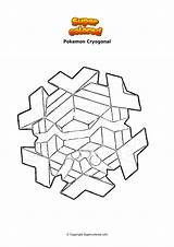 Pokemon Ausmalbild Carracosta Supercolored Cryogonal sketch template