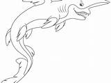 Megalodon Coloring Pages Shark Print Color Getdrawings Printable Getcolorings sketch template