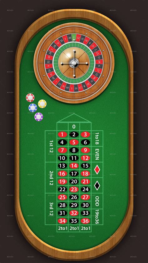 european roulette table pack   andronix graphicriver